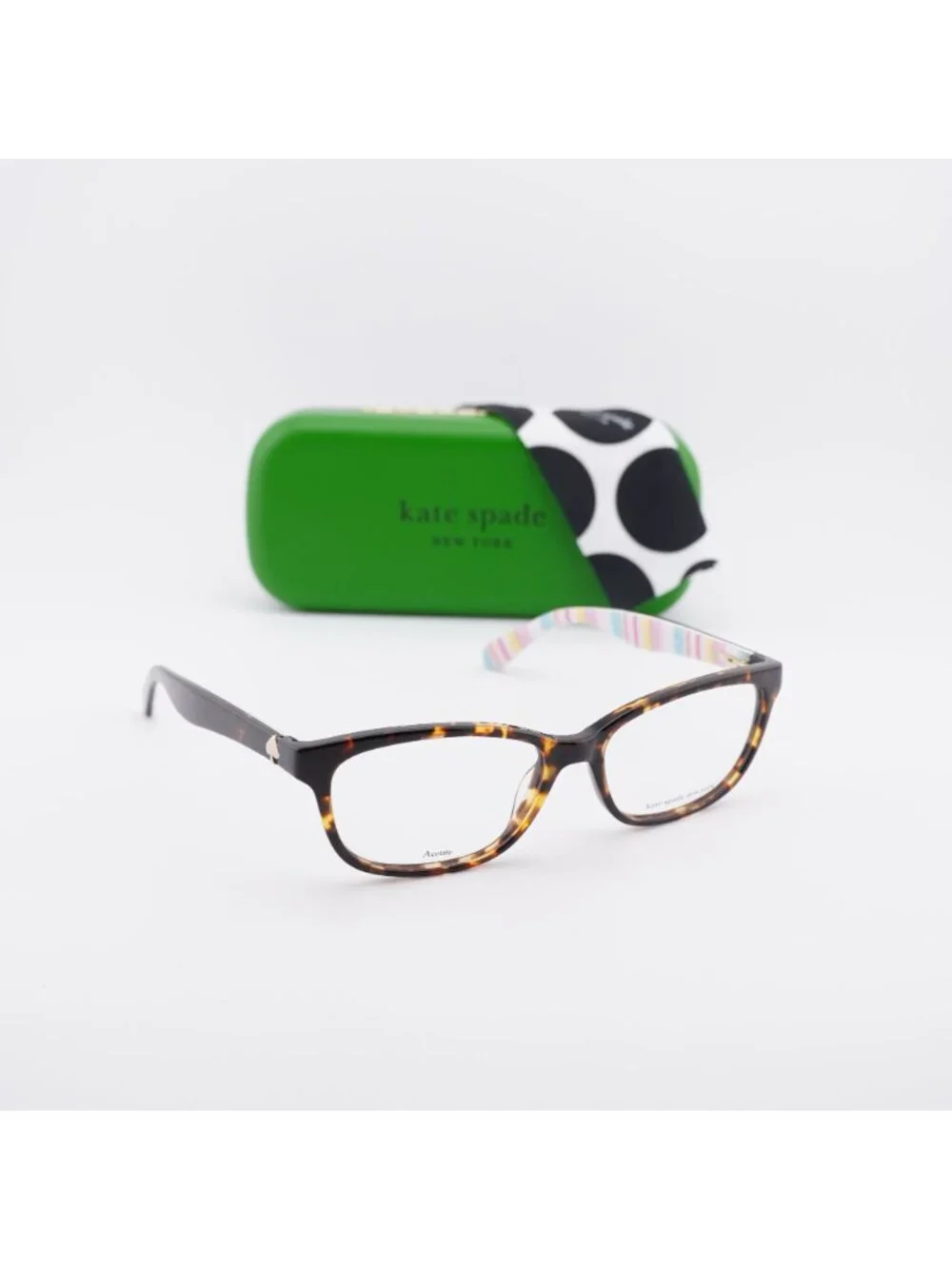 Kate Spade BRYLIE 0RNL 00 Rectangle Eyeglasses – Havana Pattern 54mm